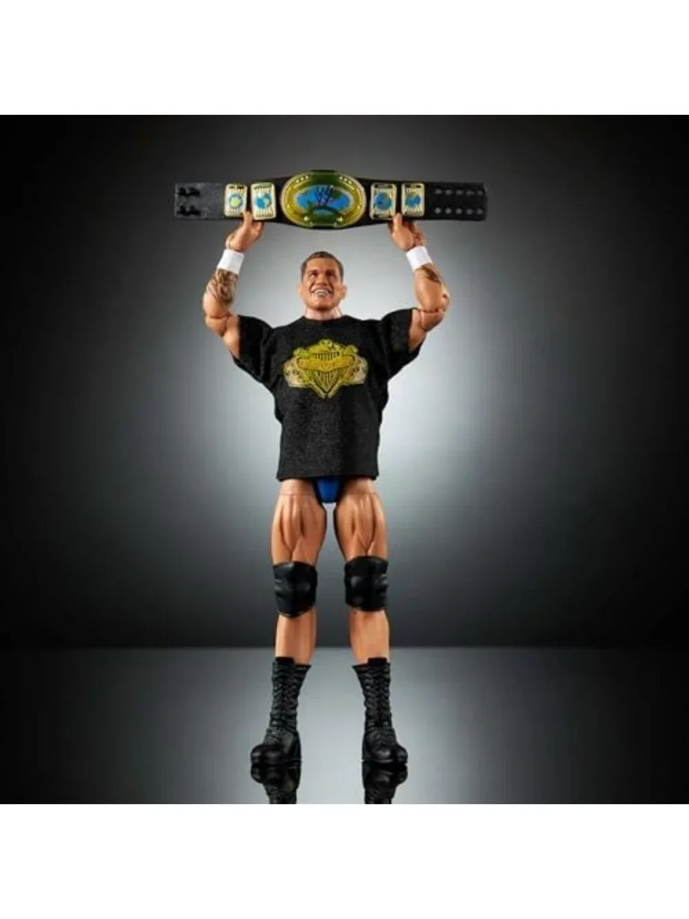 Ultimate Edition 6-Inch WWE Action Figure Set with Accessories, Swappable Heads